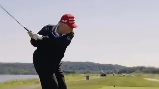 Скриптонит және гольф: Трамп пен немересінің видеосы көпті таңғалдырды