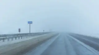 Екі өңірде ауа райына байланысты көлік қозғалысы шектелді