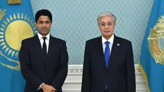 Тоқаев FIP президенті мен Premier Padel әлемдік кәсіби турының төрағасын қабылдады