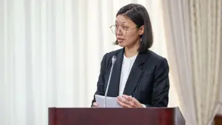 Зүлфия Сүлейменова Сыртқы істер министрлігінде немен айналысады?