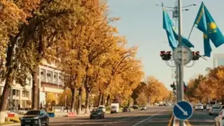 Ташкент көшелеріне Қазақстанның туы ілінді