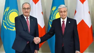 Тоқаев Швейцария вице-президентімен келіссөз жүргізді