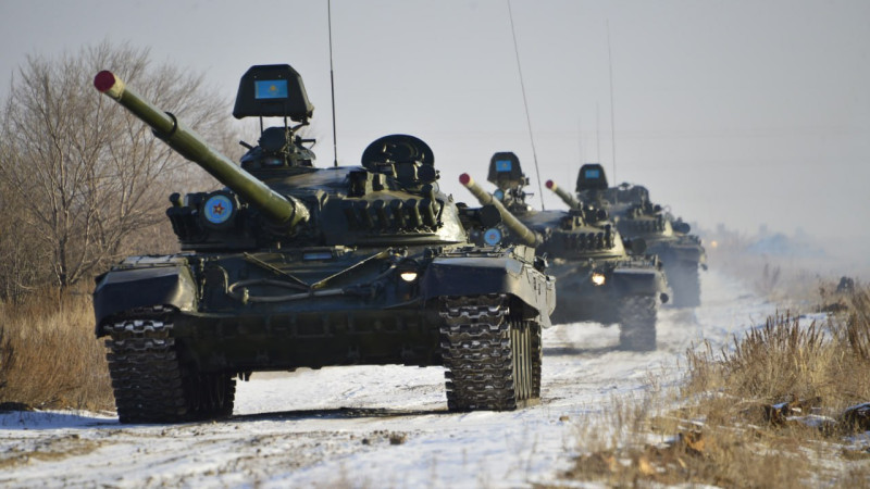 Қорғаныс министрлігінің баспасөз қызметі ұсынған суреті