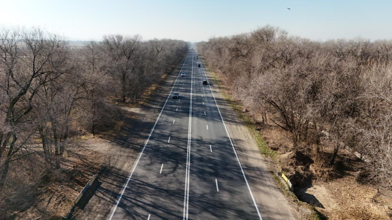 Құлжа автожолы 14-43 шқ. Фото: "ҚазАвтоЖол" ҰК" АҚ Алматы облысы баспасөз қызметі