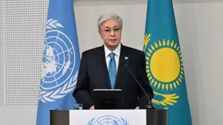 Тоқаев БҰҰ университетінде дәріс оқыды