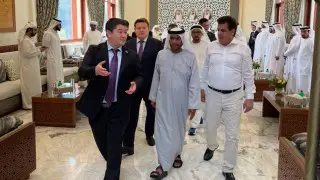 Аким Мангистау встретился с шейхом из ОАЭ