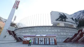 Аким Алматы ознакомился с ходом реконструкции "Медеу"