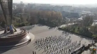 Тәуелсіздік саябағында "Зорлық-зомбылыққа қарсы 16 күн" акциясы өтті