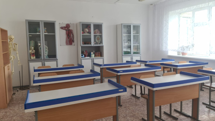 Классы в школе Велиховки выглядят современно. Фото: ©️ Tengrinews.kz