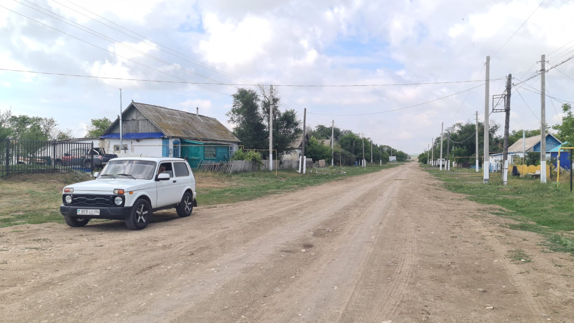 Посёлок Велиховка. Фото: ©️ Tengrinews.kz