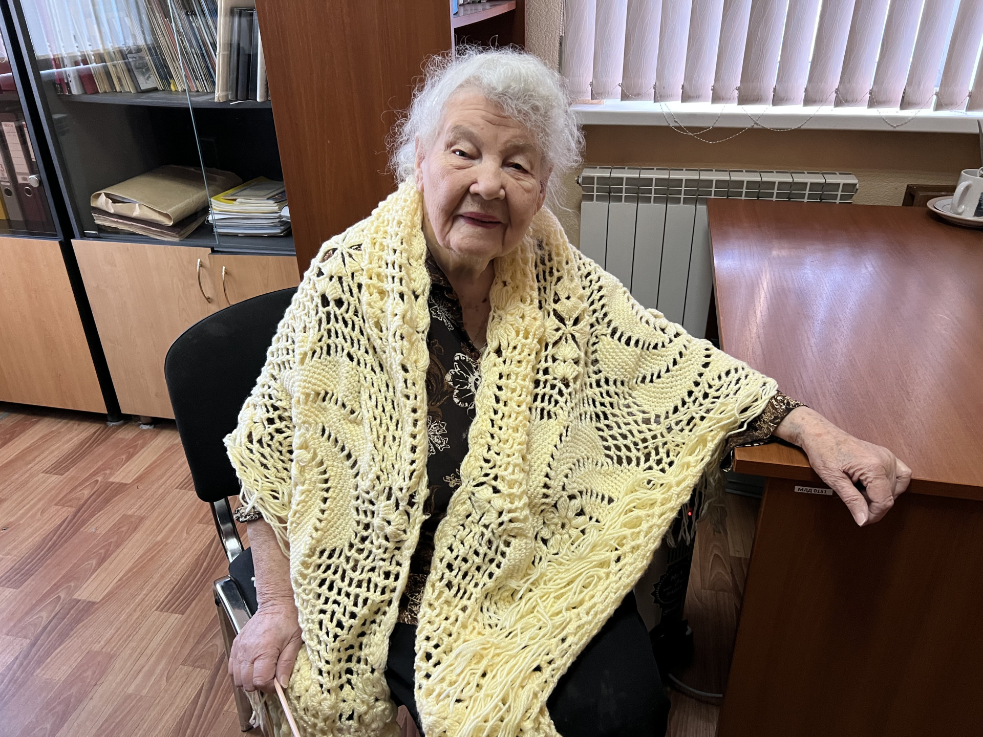 Любовь Горшкова, экскурсовод Музея истории локомотивного депо станции Петропавловск Южно-Уральской железной дороги. Фото: ©️ Tengrinews.kz / Елена