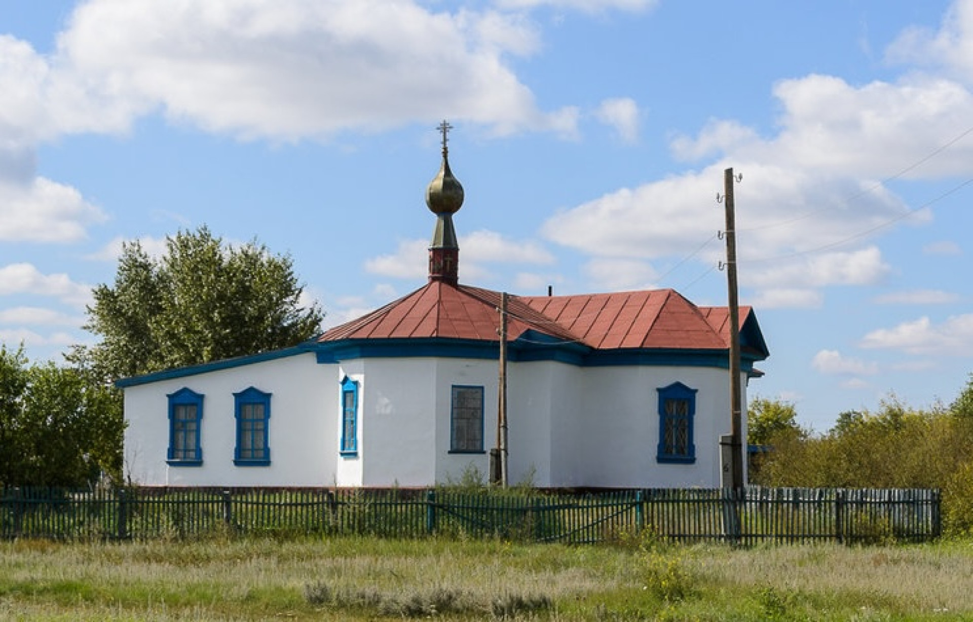 Успенская церковь в селе Большой Изюм. Фото предоставлено Аллой Бочкор
