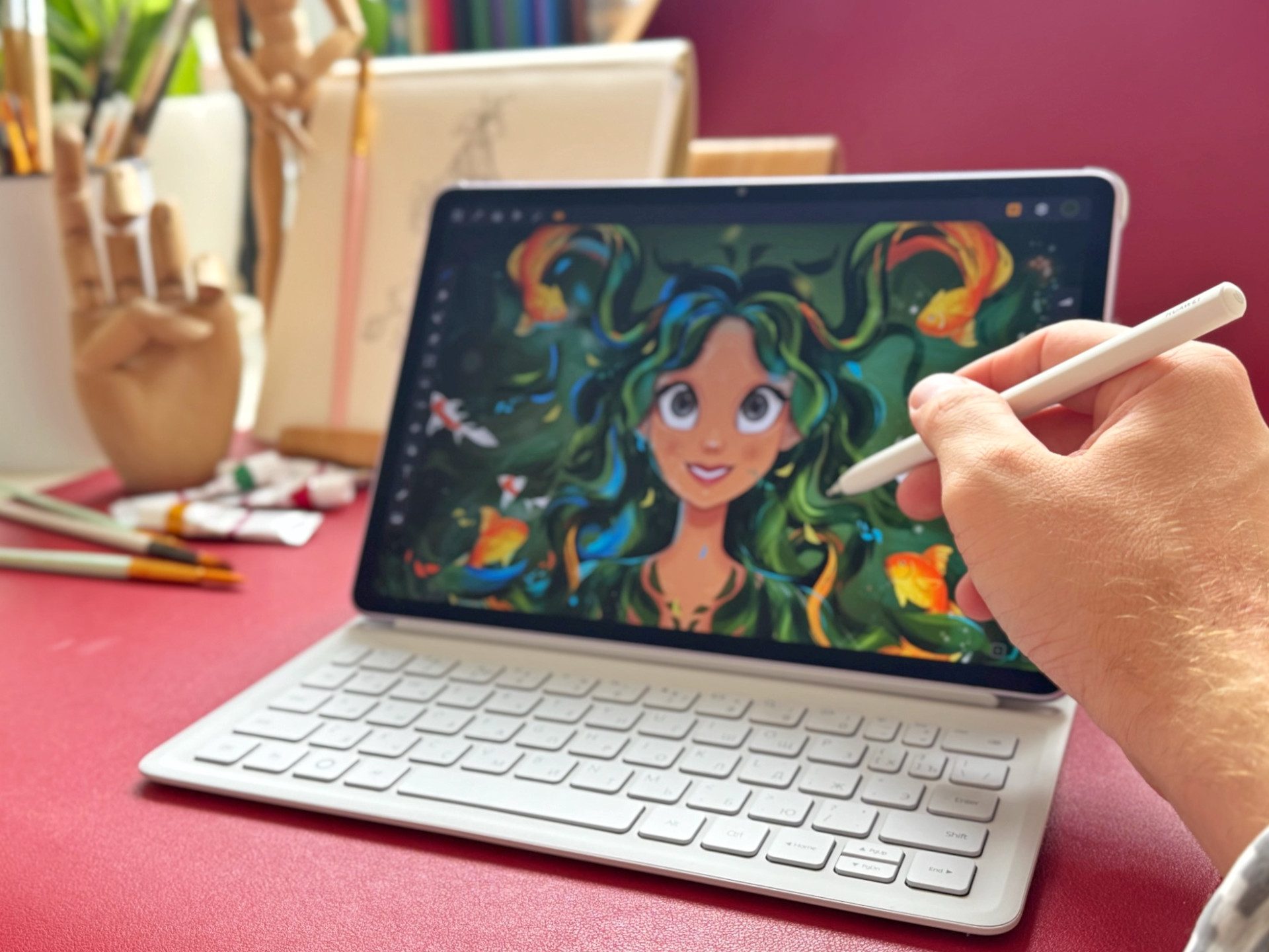 Рисование на Huawei MatePad 11.5 - Tengrinews