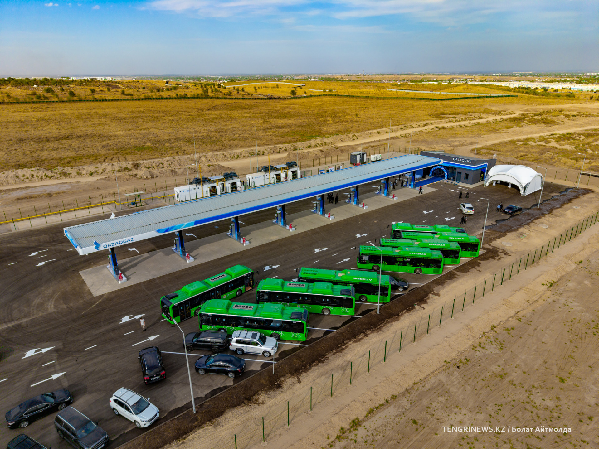 Over 300 buses a day: how a new gas filling station will ease ...