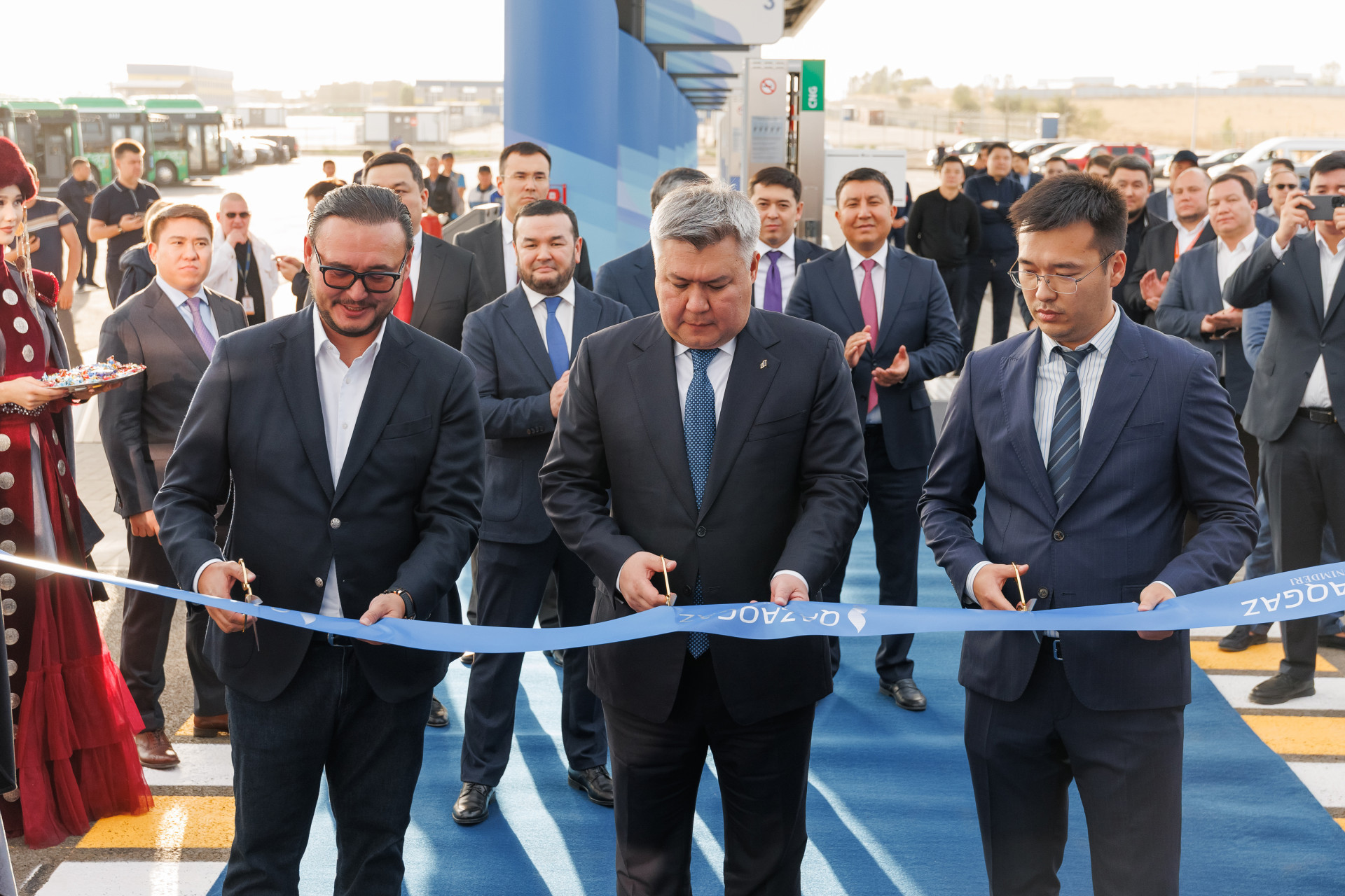 Over 300 buses a day: how a new gas filling station will ease ...