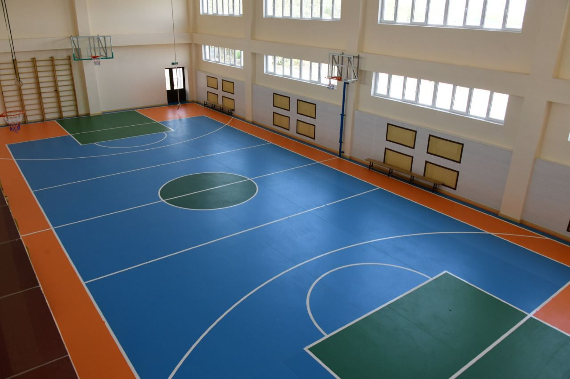 спортивный зал в новой школе в Алматы - Tengrinews.kz