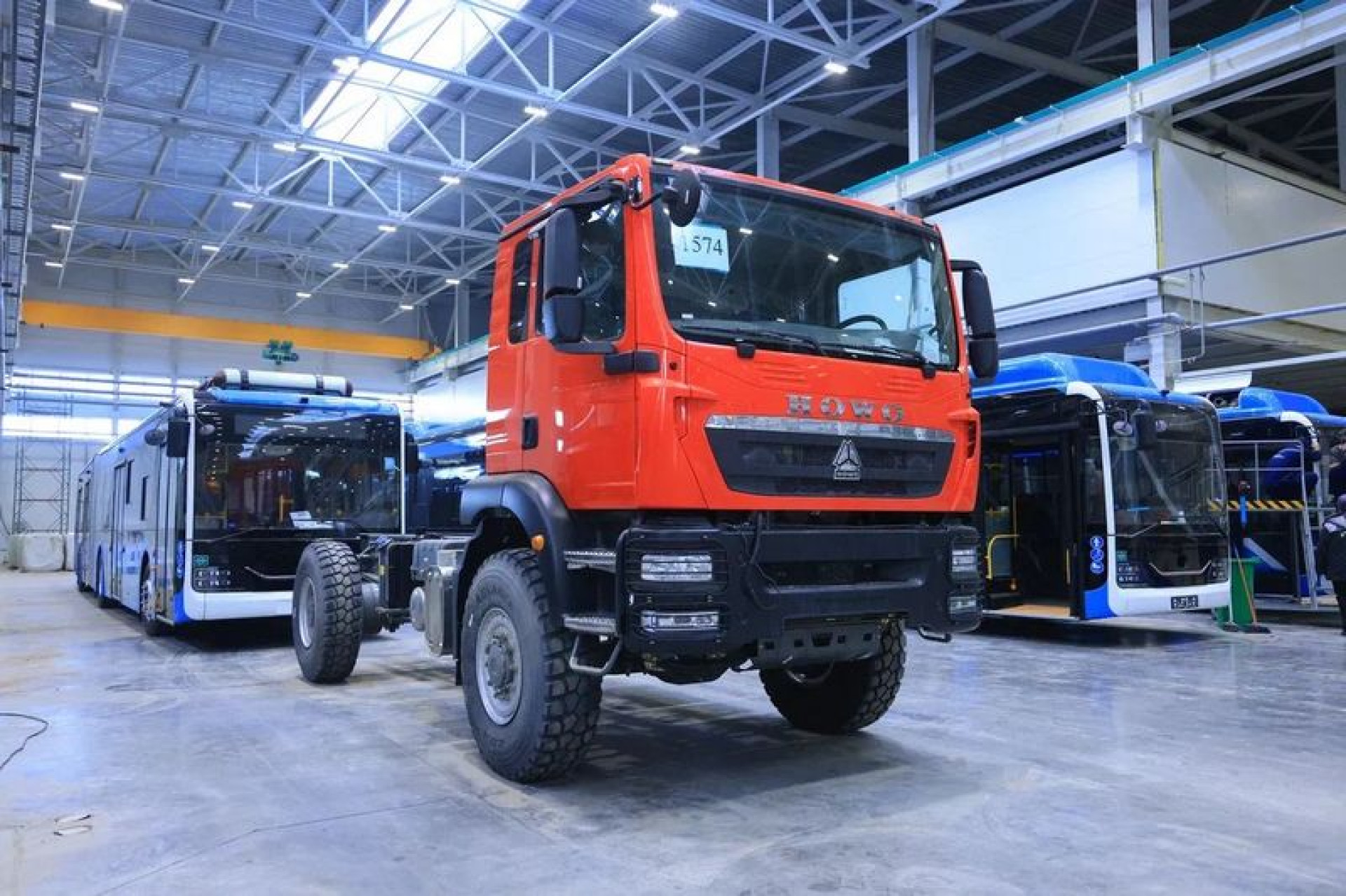 Завод по выпуску грузовой техники в Сарани - Tengrinews.kz