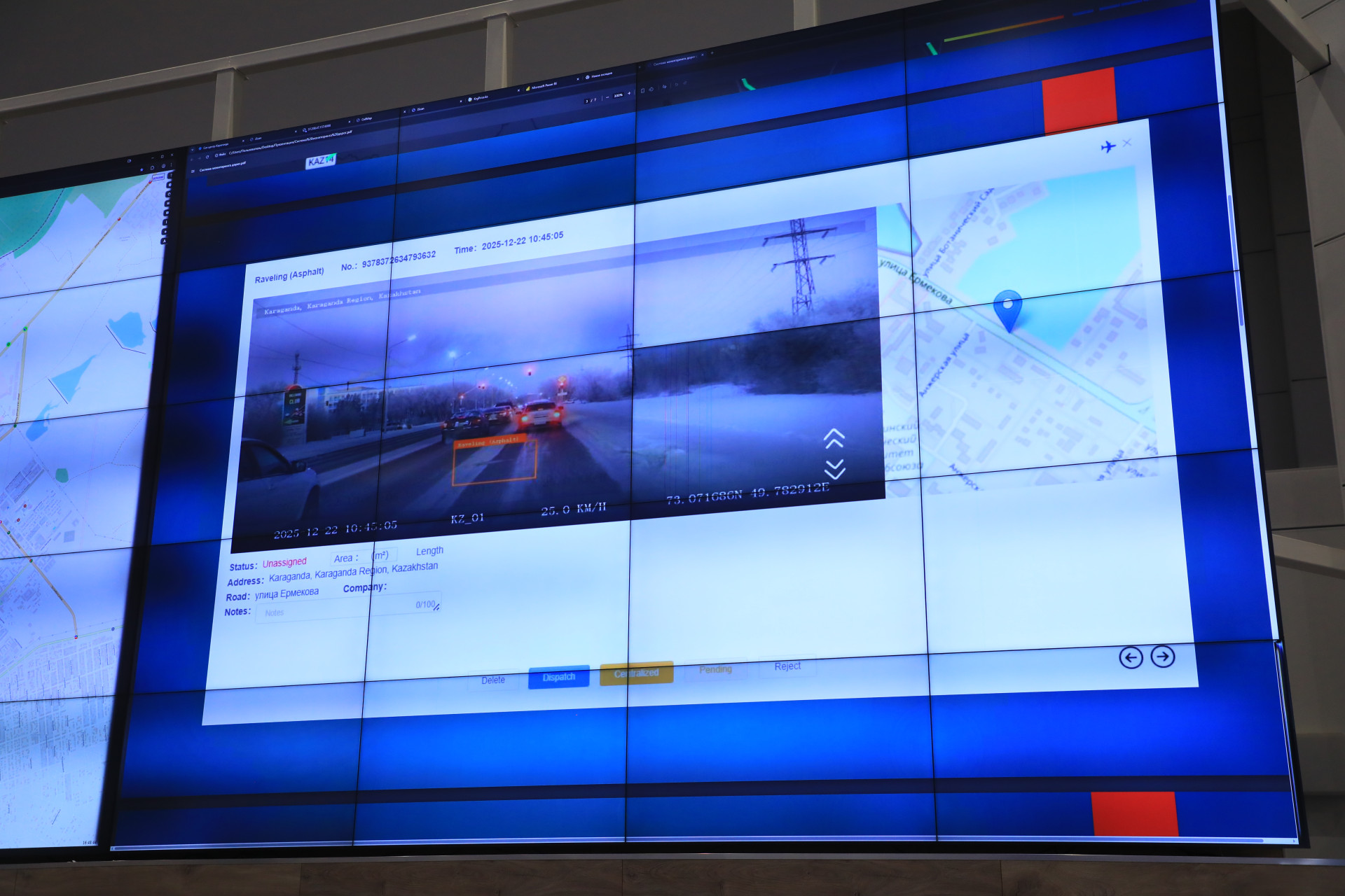 Система видеонаблюдения за пешеходными переходами в Караганде - Tengrinews.kz