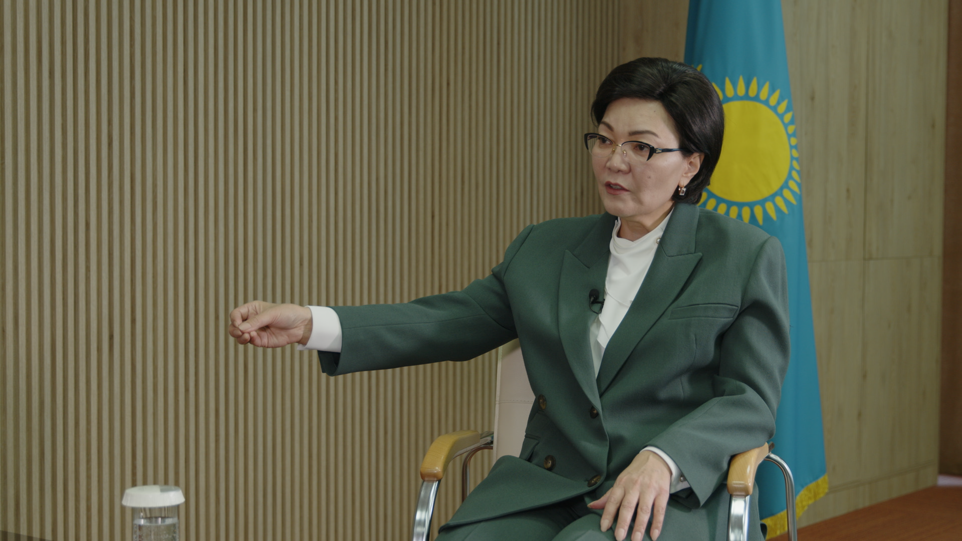 Министр труда Казахстана Жакупова