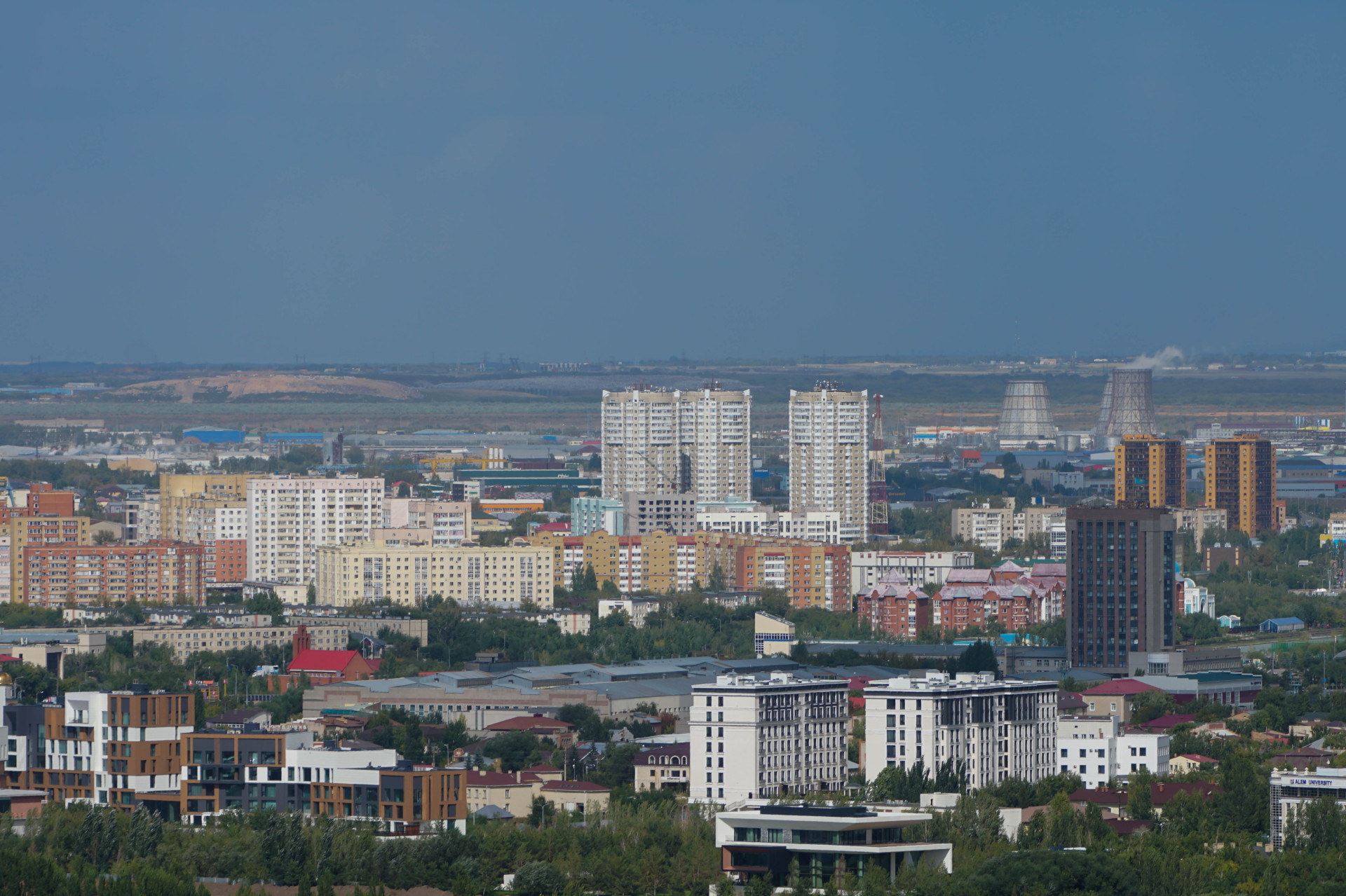 Астана с высоты