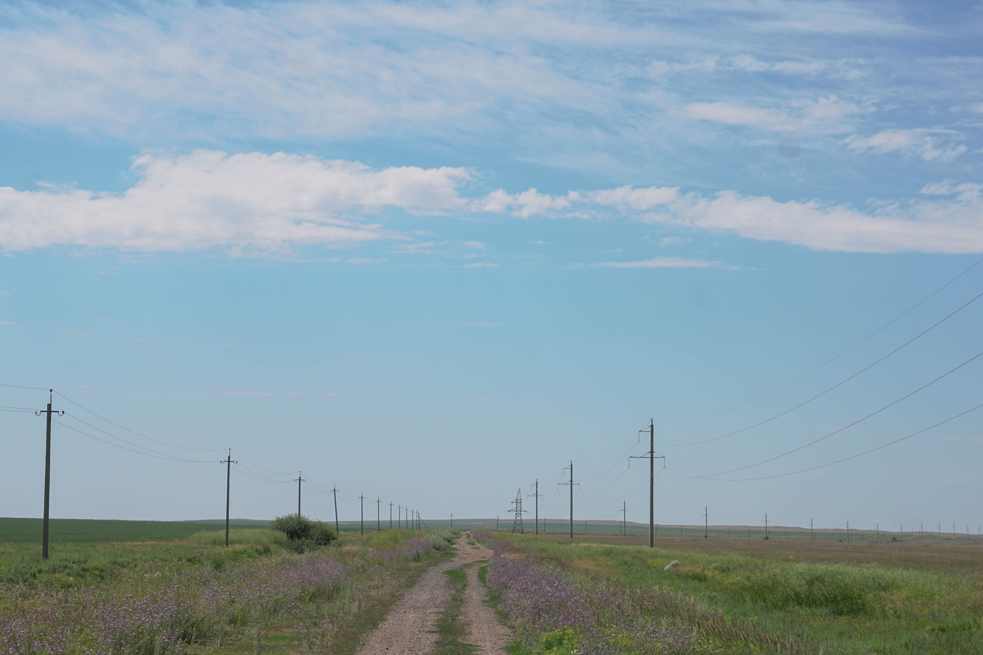 По дороге в упразднённый Акбулаке. Фото: ©️ Tengrinews.kz / Маржан Куандыкова