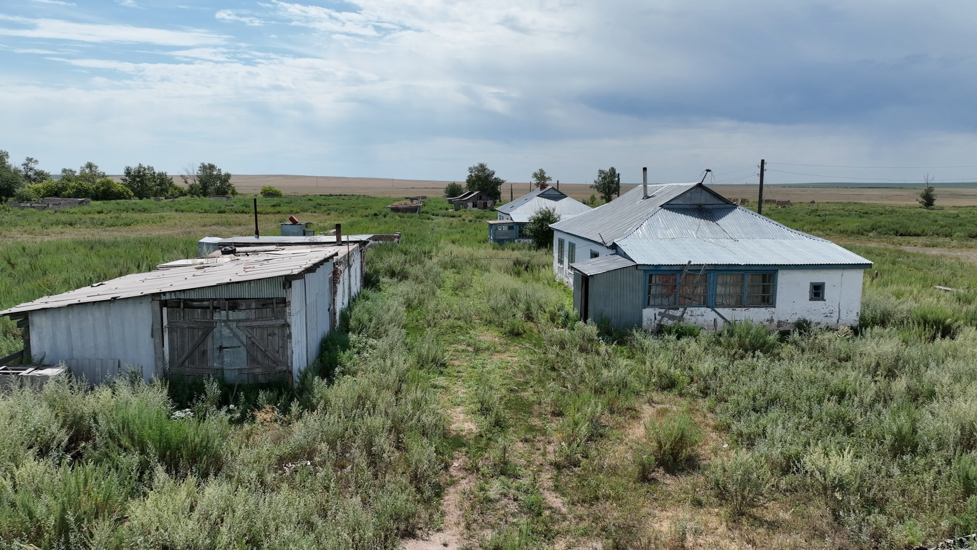 Брошенное село Акбулак