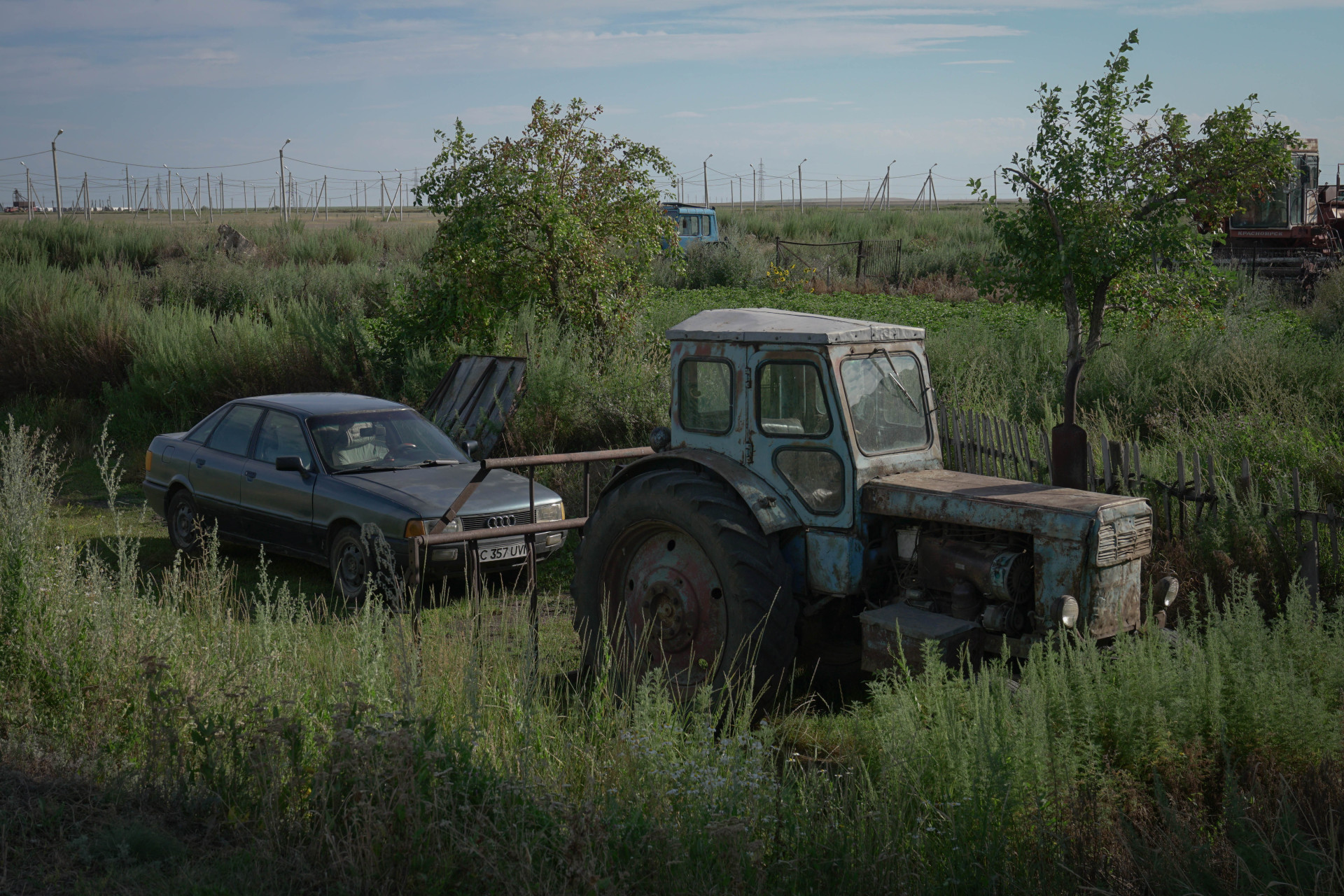 Техника местных жителей. Фото:©️ Tengrinews.kz / Маржан Куандыкова
