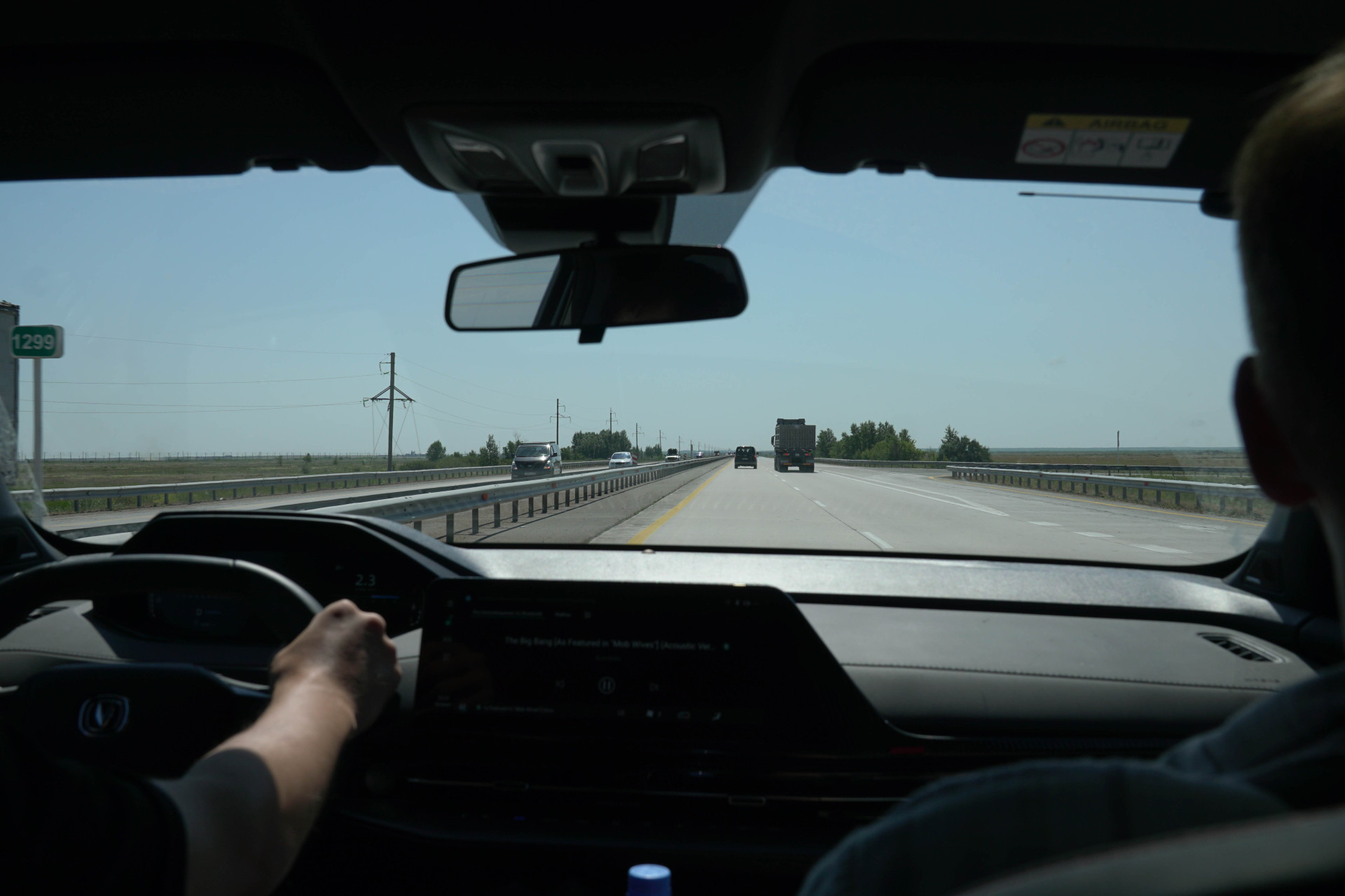 Корреспонденты Tengrinews.kz едут в Акбулак делать репортаж, Карагандинская трасса