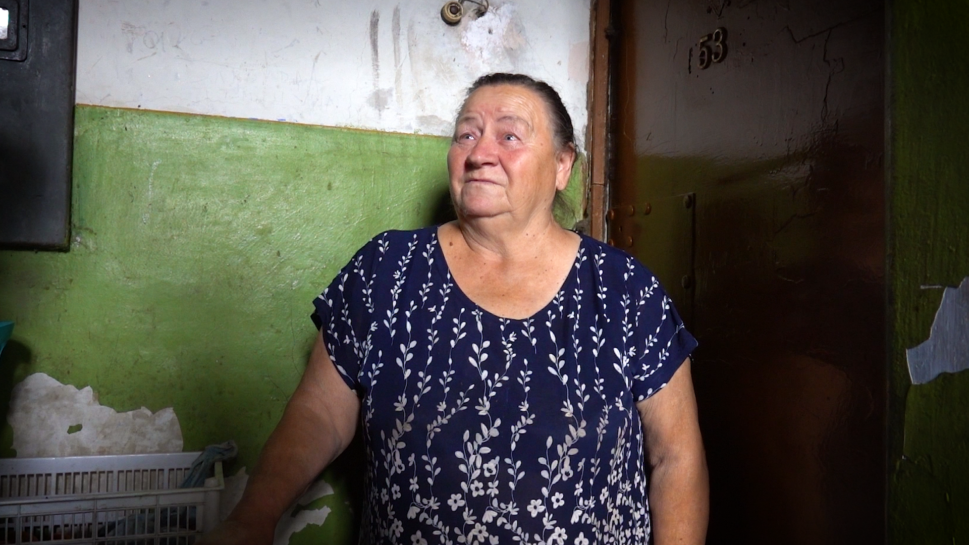 Лидия Коренных, одна из немногих, кто остался жить в Красногорском 