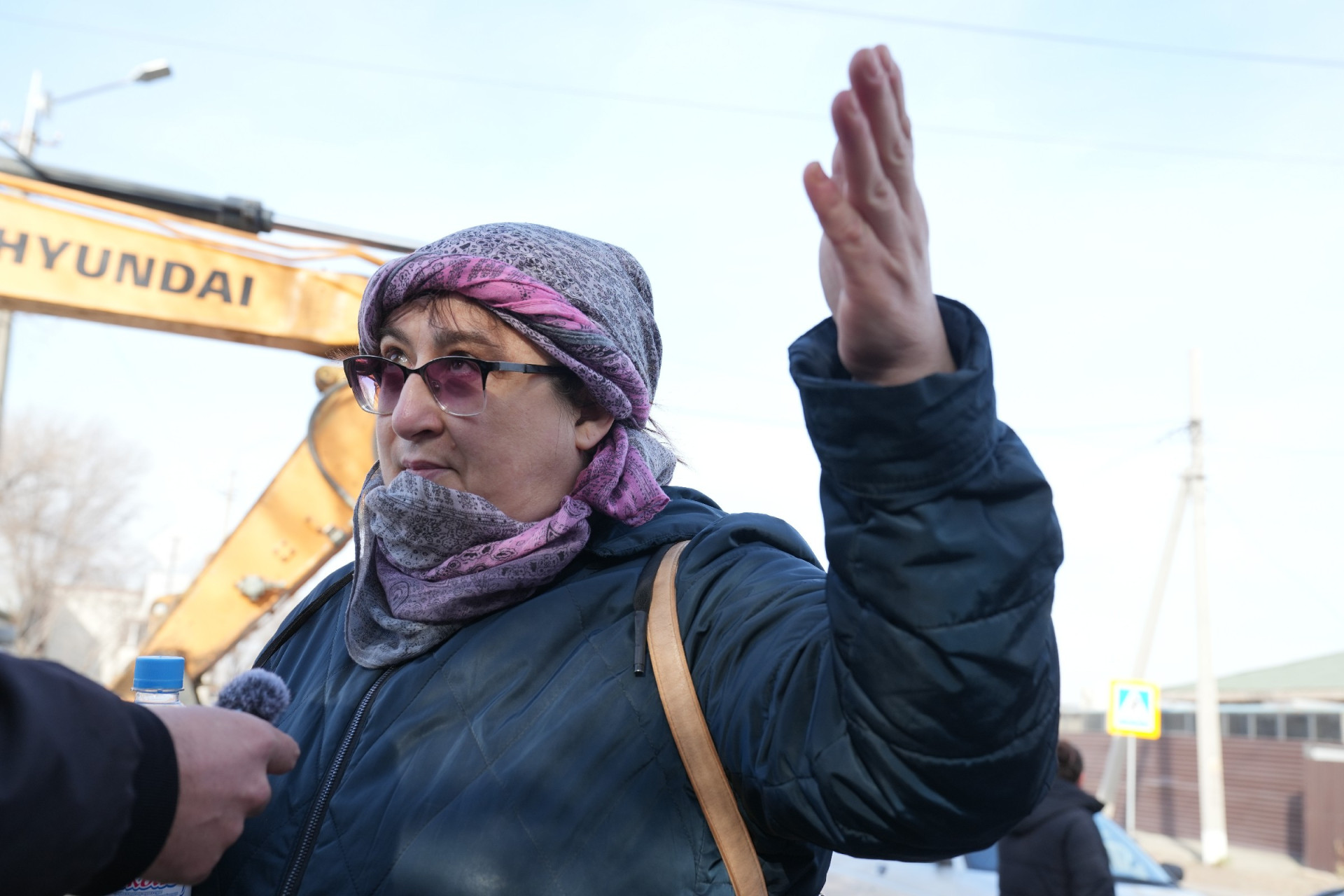 Жительница Кирпичного (Астана) Татьяна. Фото: ©️ Tengrinews.kz / Маржан Куандыкова