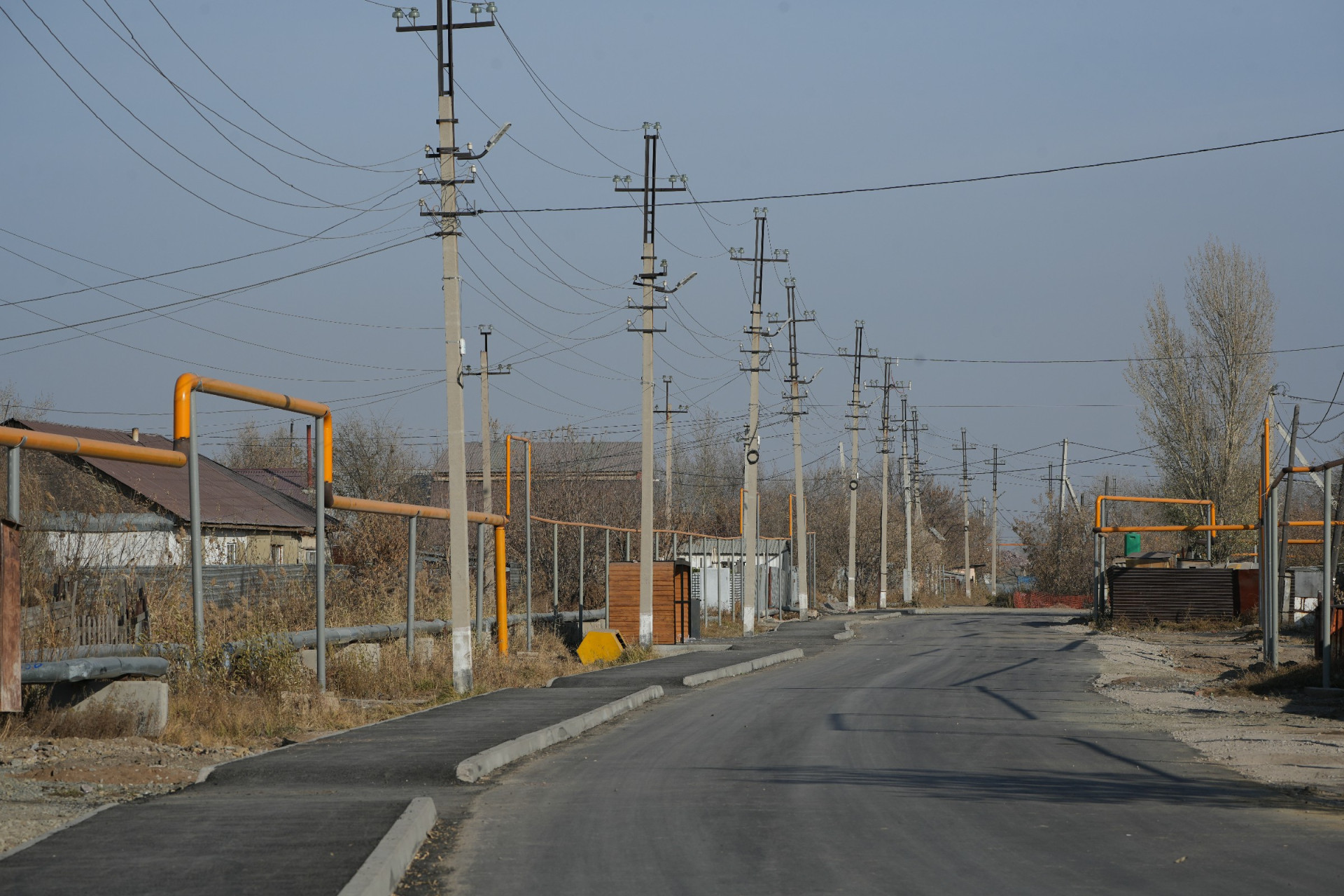 Улица в Кирпичном. Астана