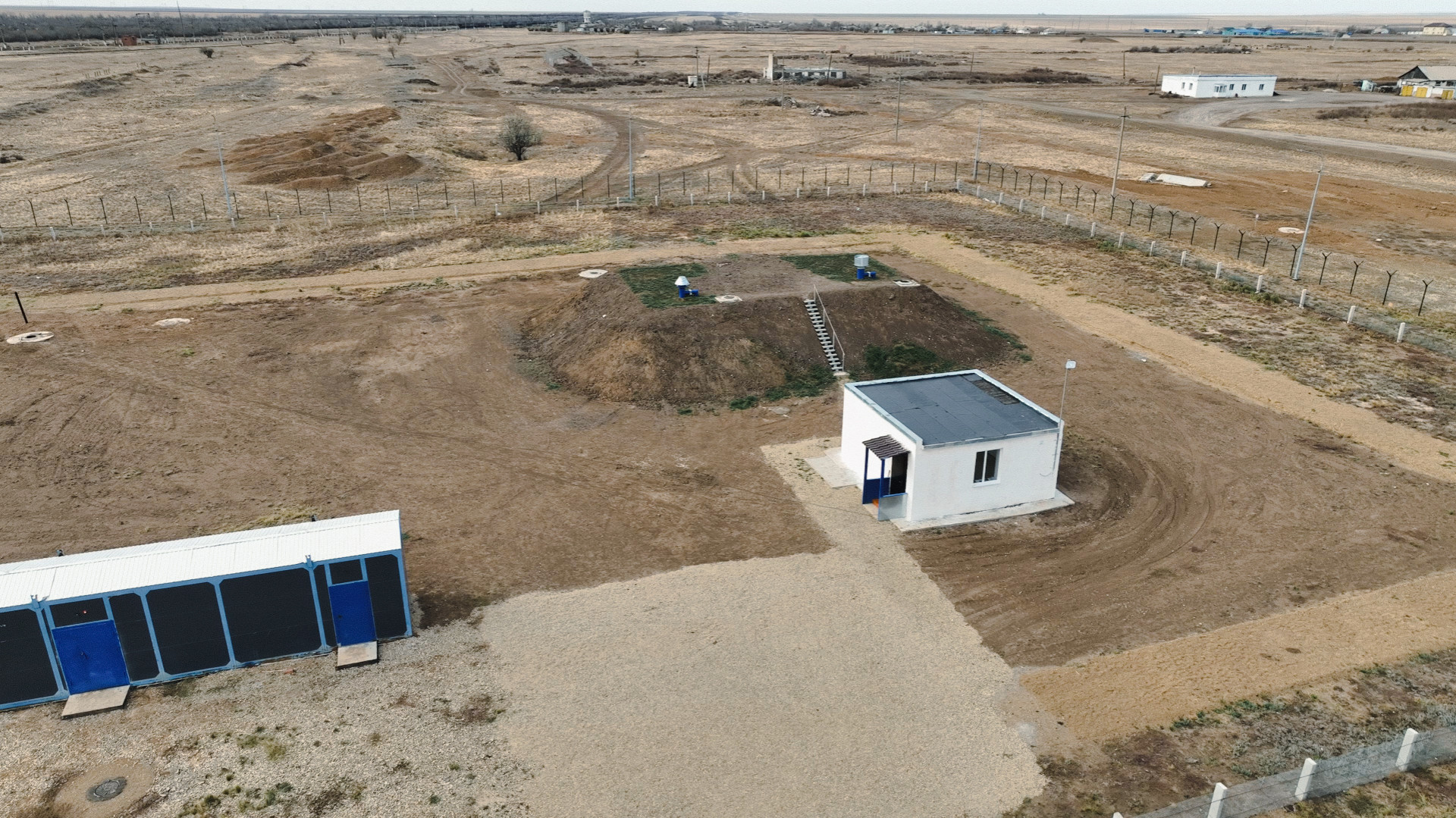 Новая насосная станция в Красивом. Фото: ©️ Tengrinews.kz / Алимжан Аманжол