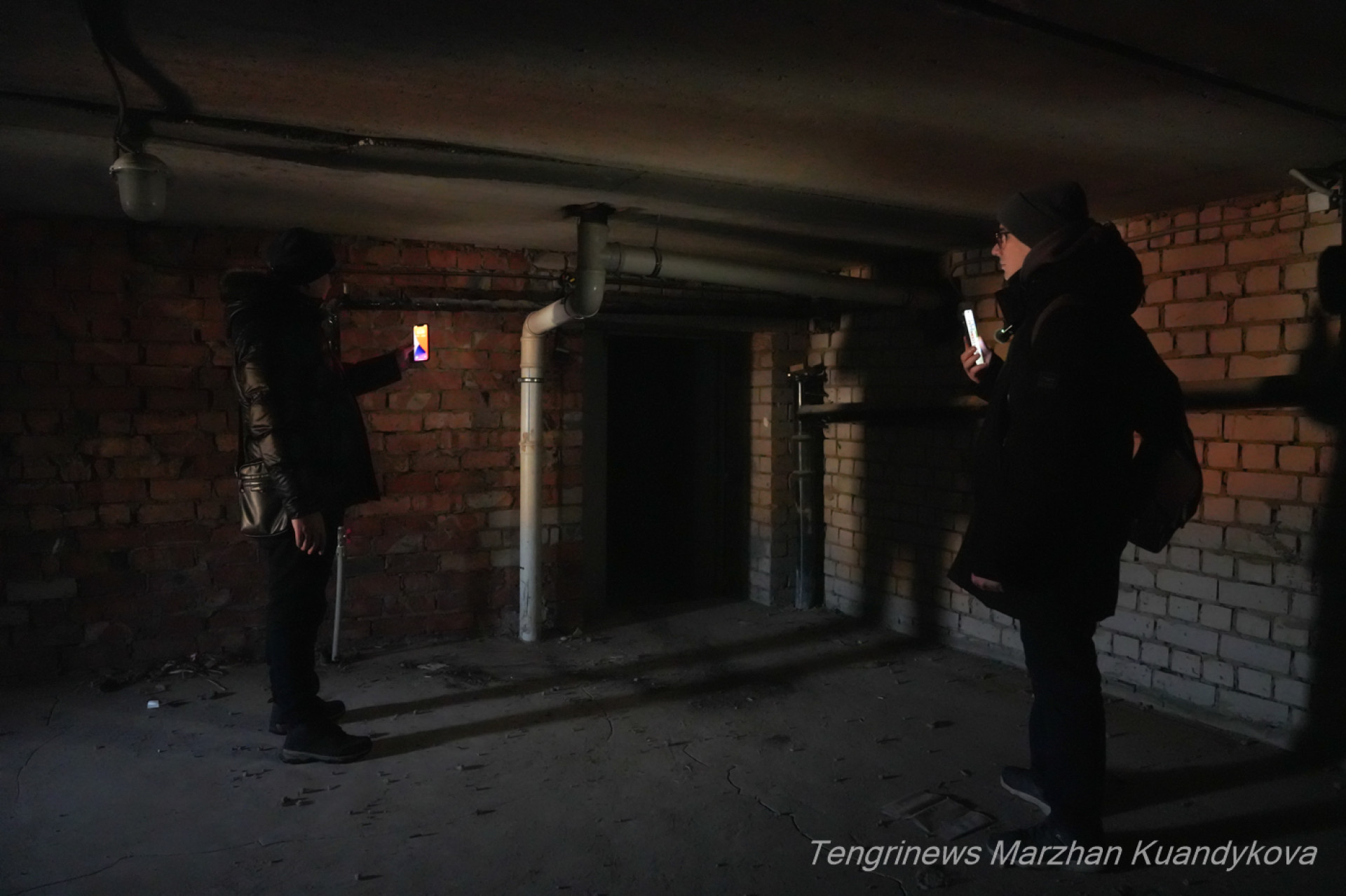 Техэтаж в другом подъезде ЖК "Степной 2"