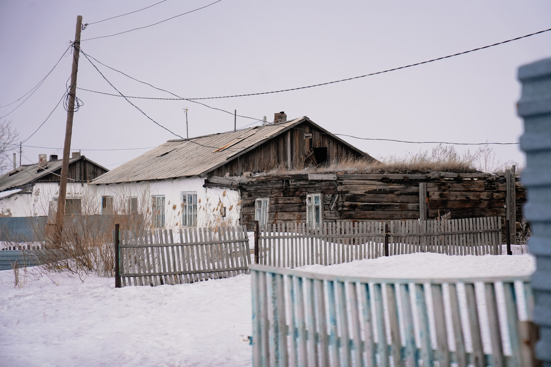 Дома в микрорайоне на 804-м километре Астаны