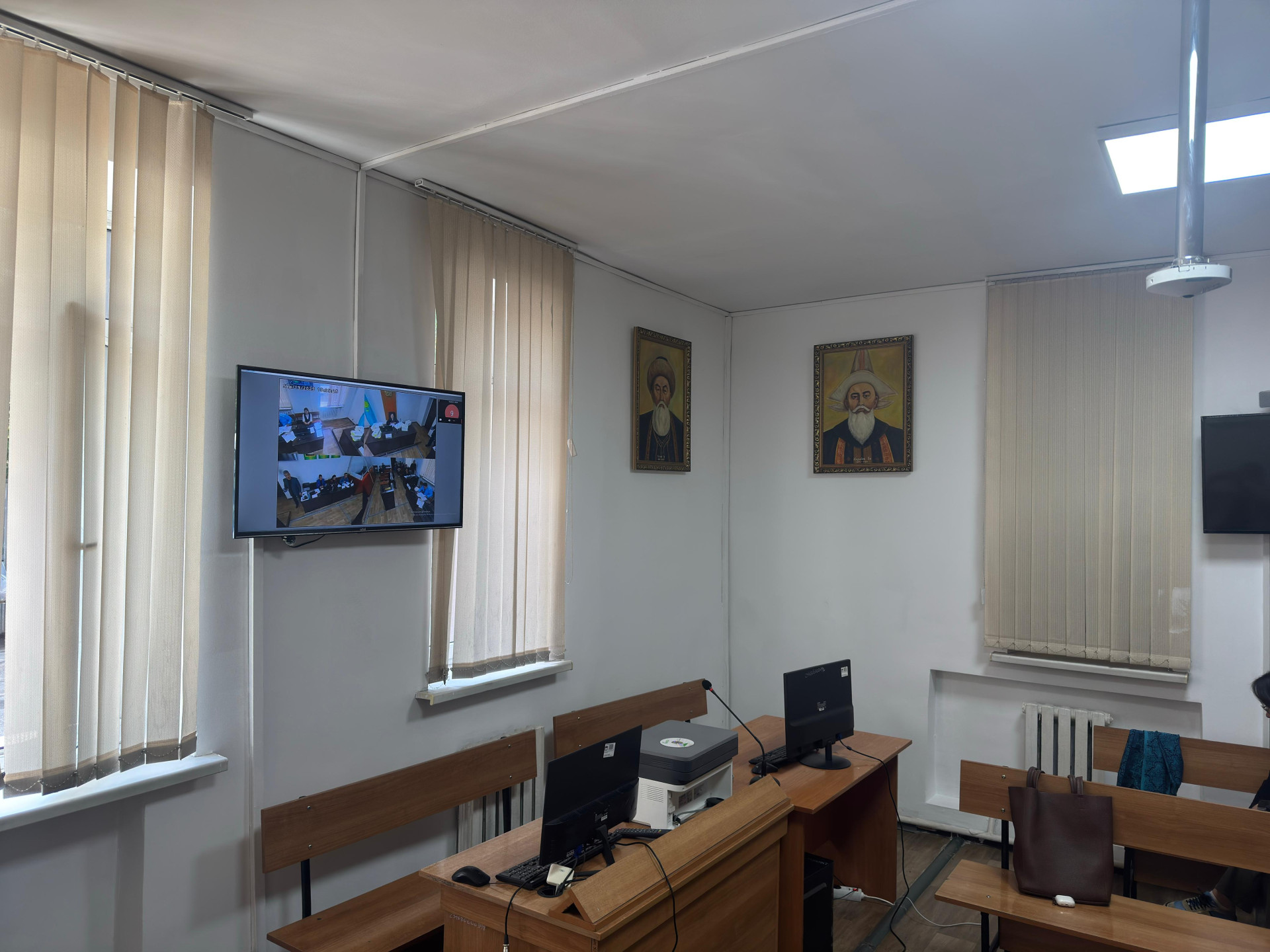 Зал заседания в суде над лидером ОПГ "Хуторские"