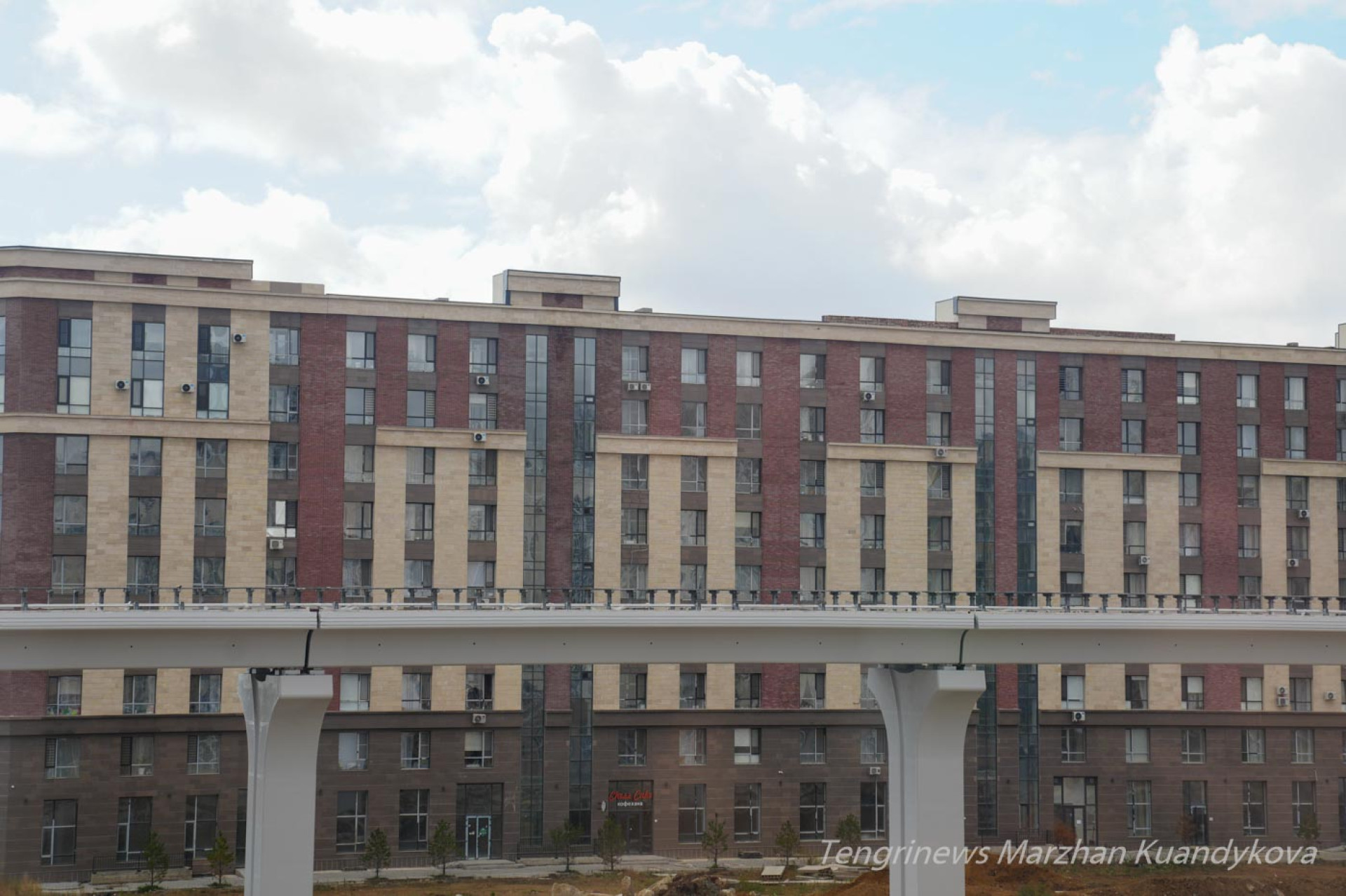 Строительство LRT в Астане