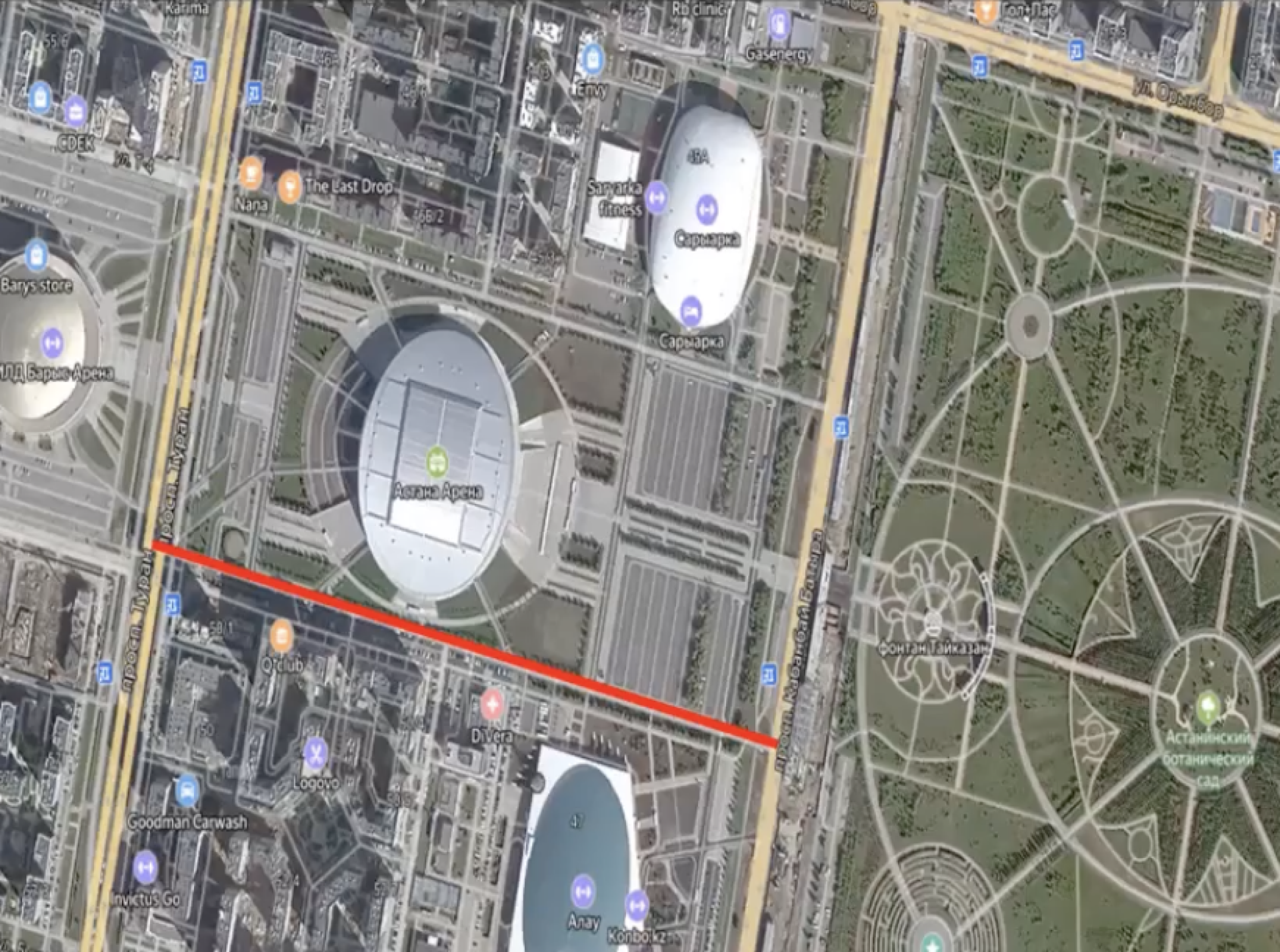 پروسپەكت تۋران ي كابانباي باتىرا