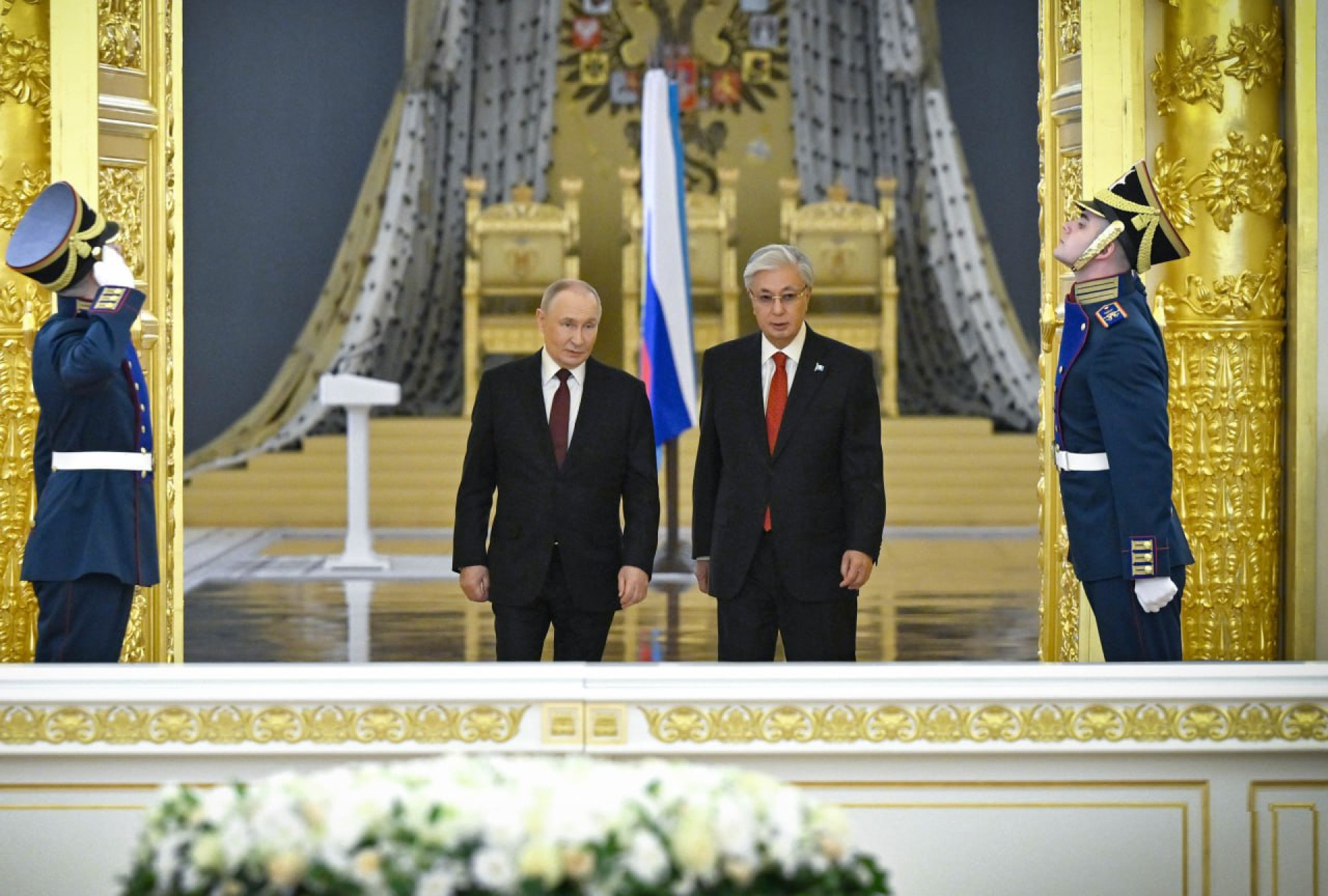 Путин и Токаев