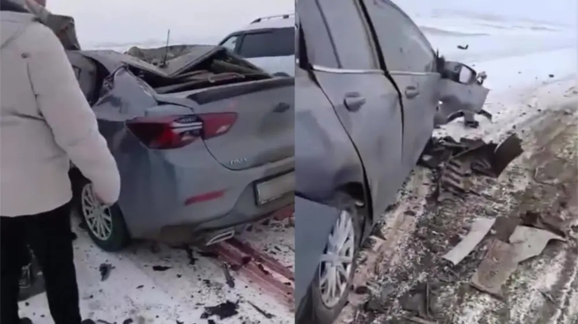 ДТП на трассе Омск – Майкапшагай