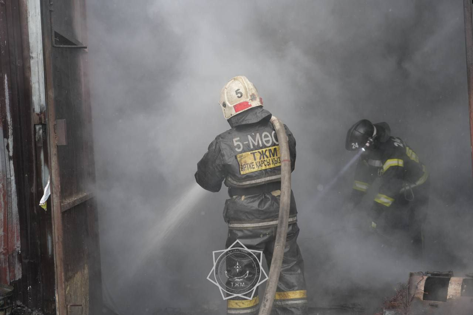 пожар Астана