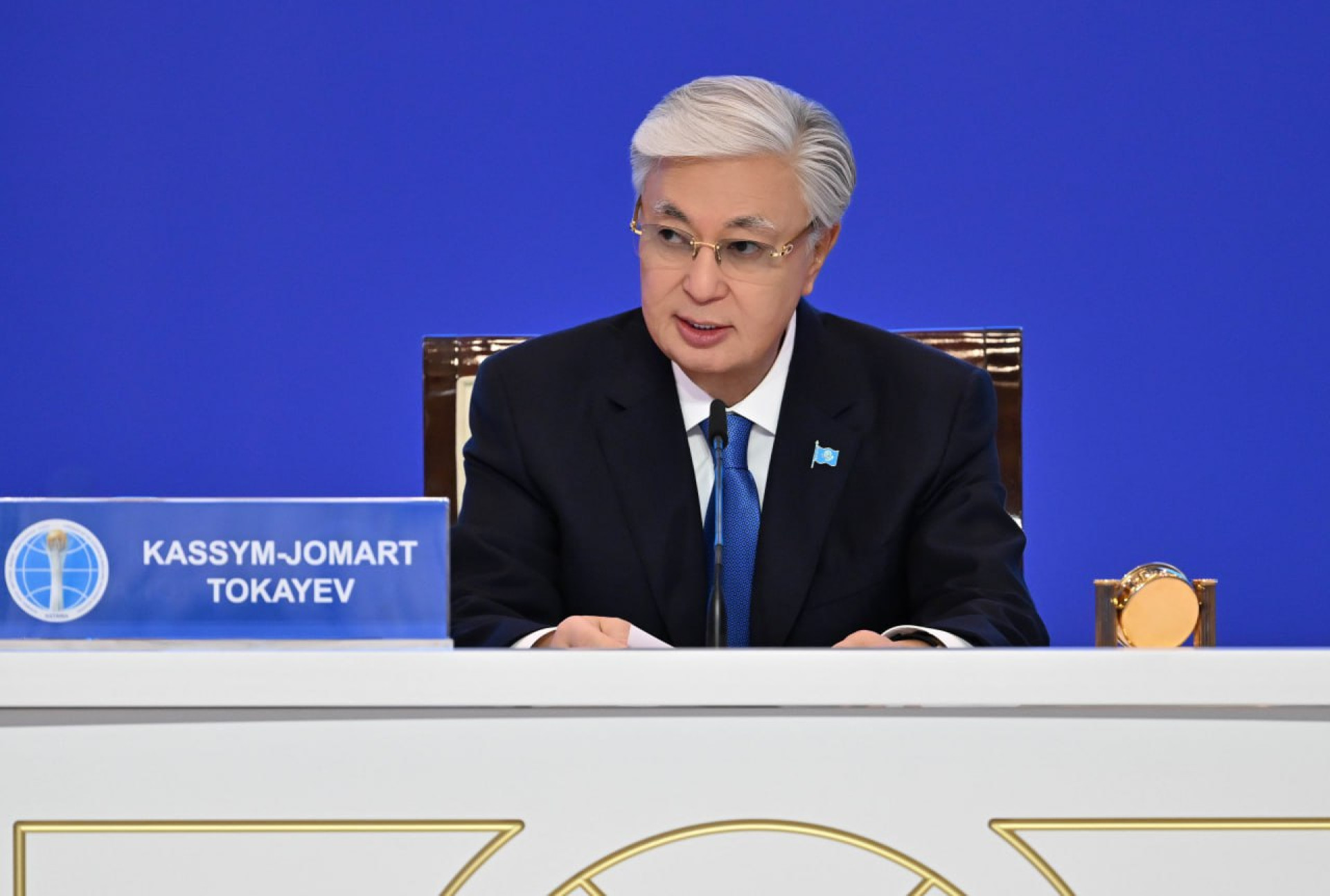 Токаев на съезде в Астане
