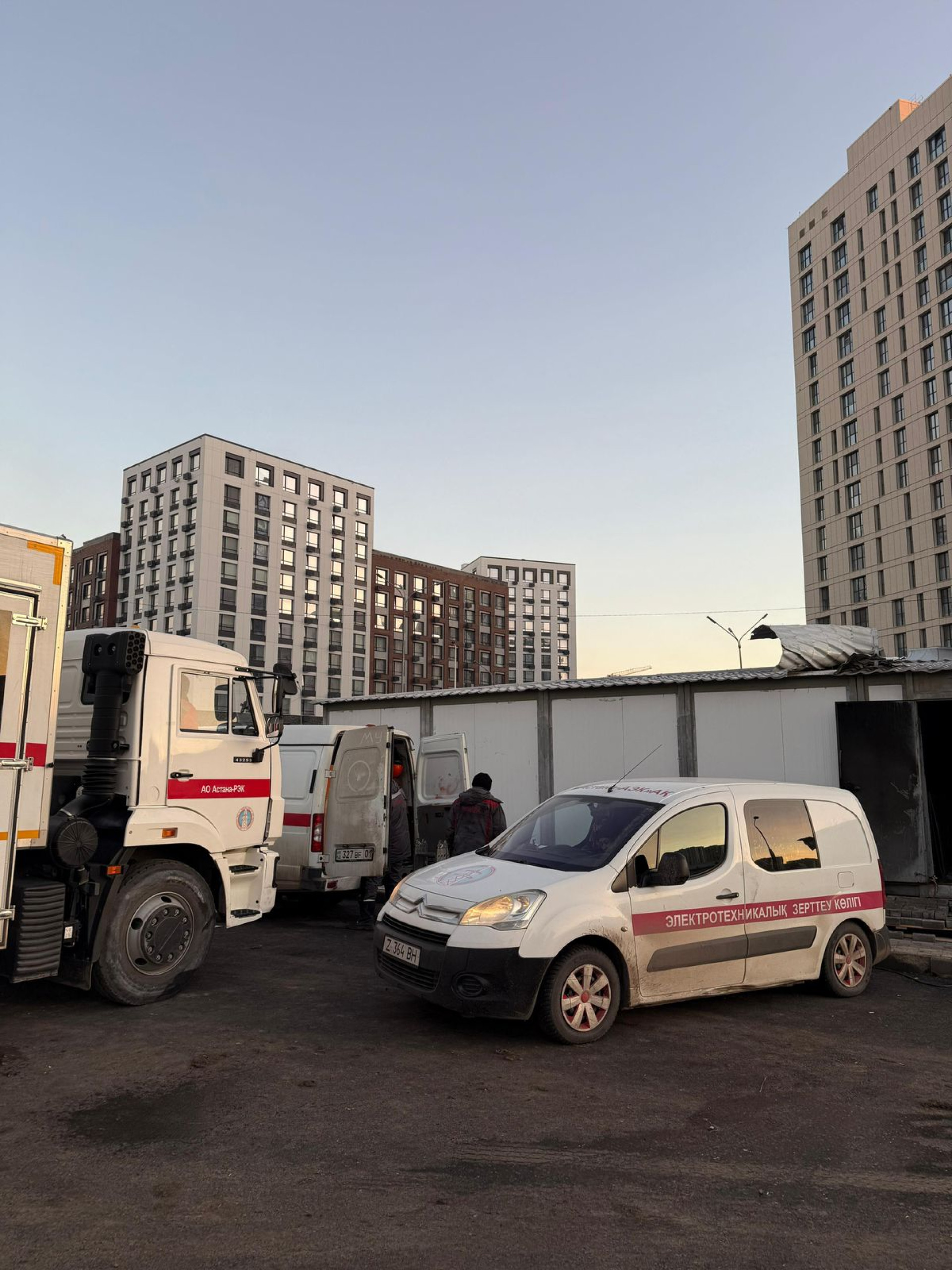 авария на подстанции в Астане