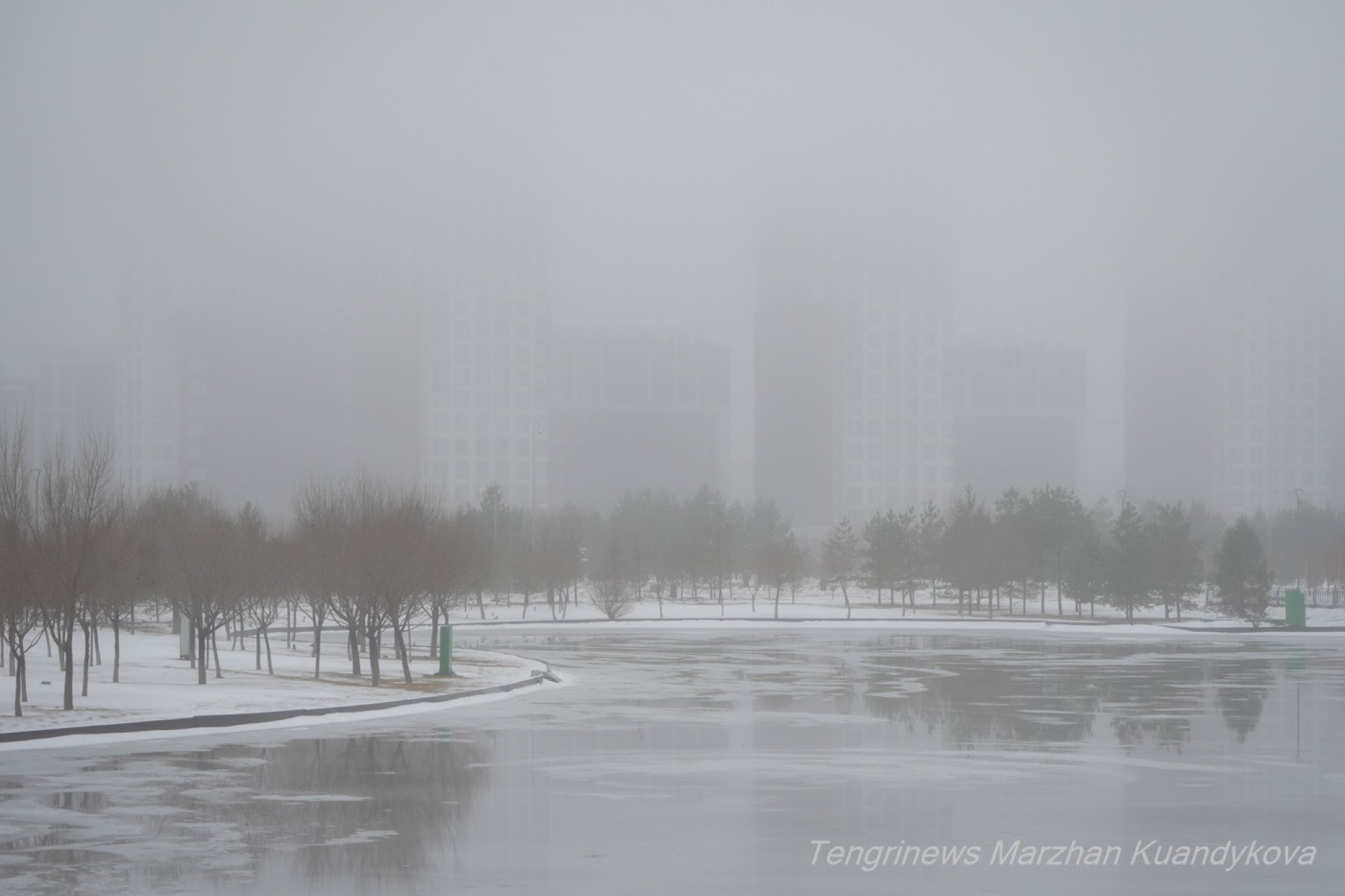 ботанический сад Астана