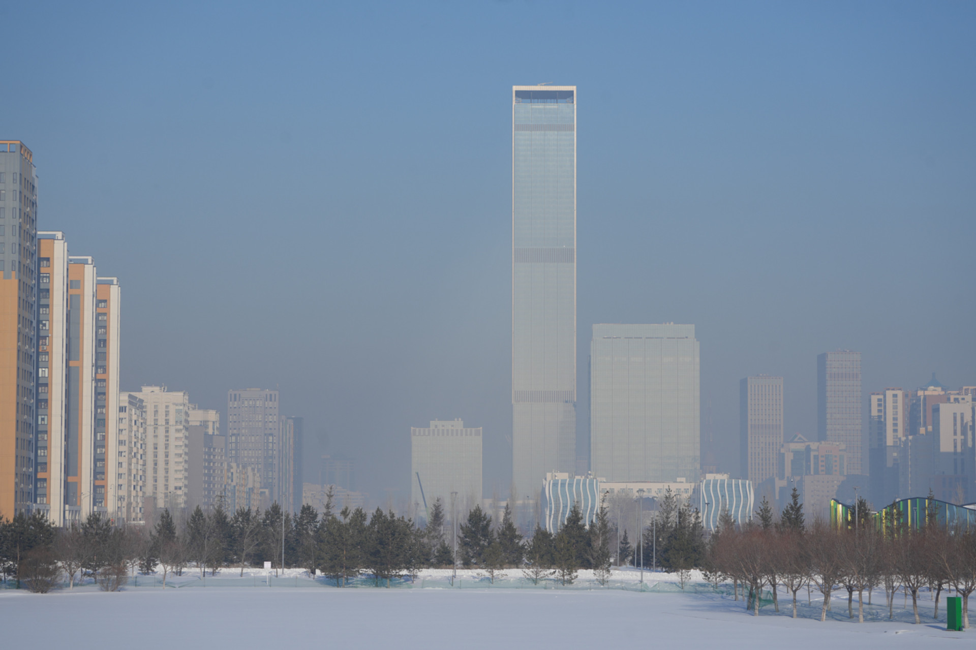 смог в Астане