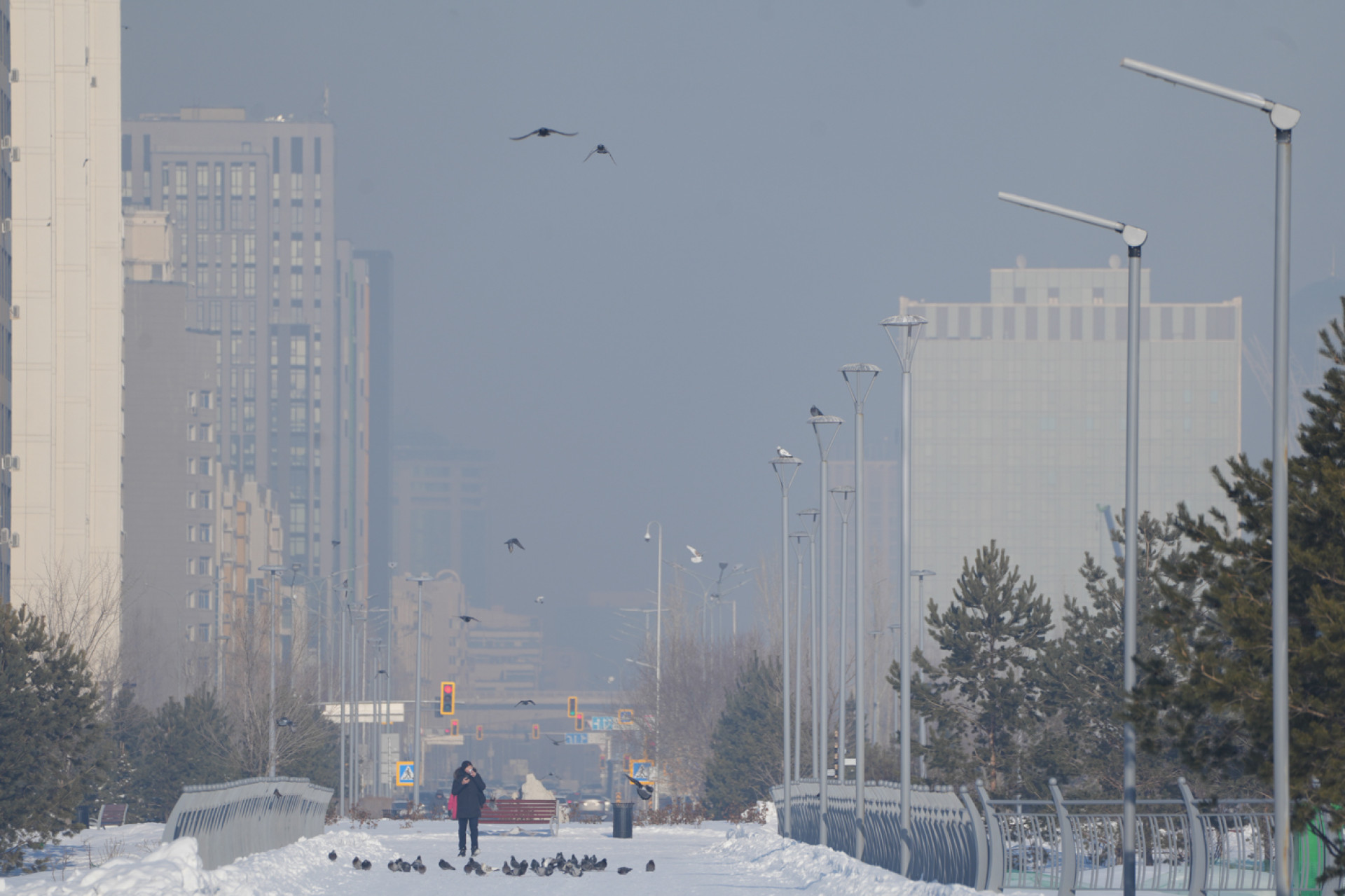 почему в Астане смог