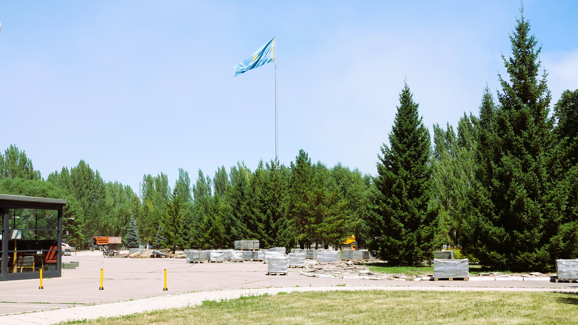 флаг Казахстана