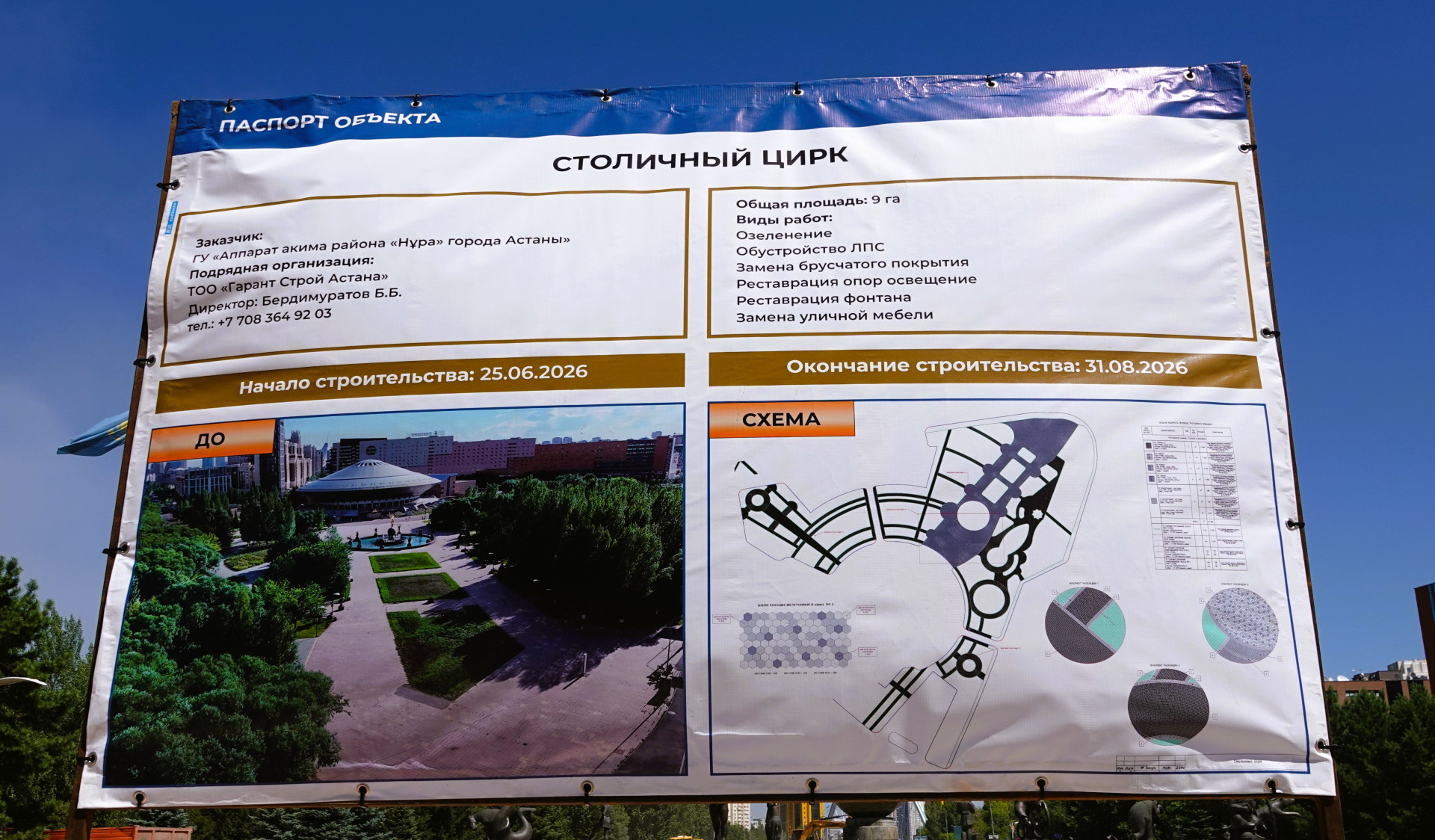 паспорт объекта