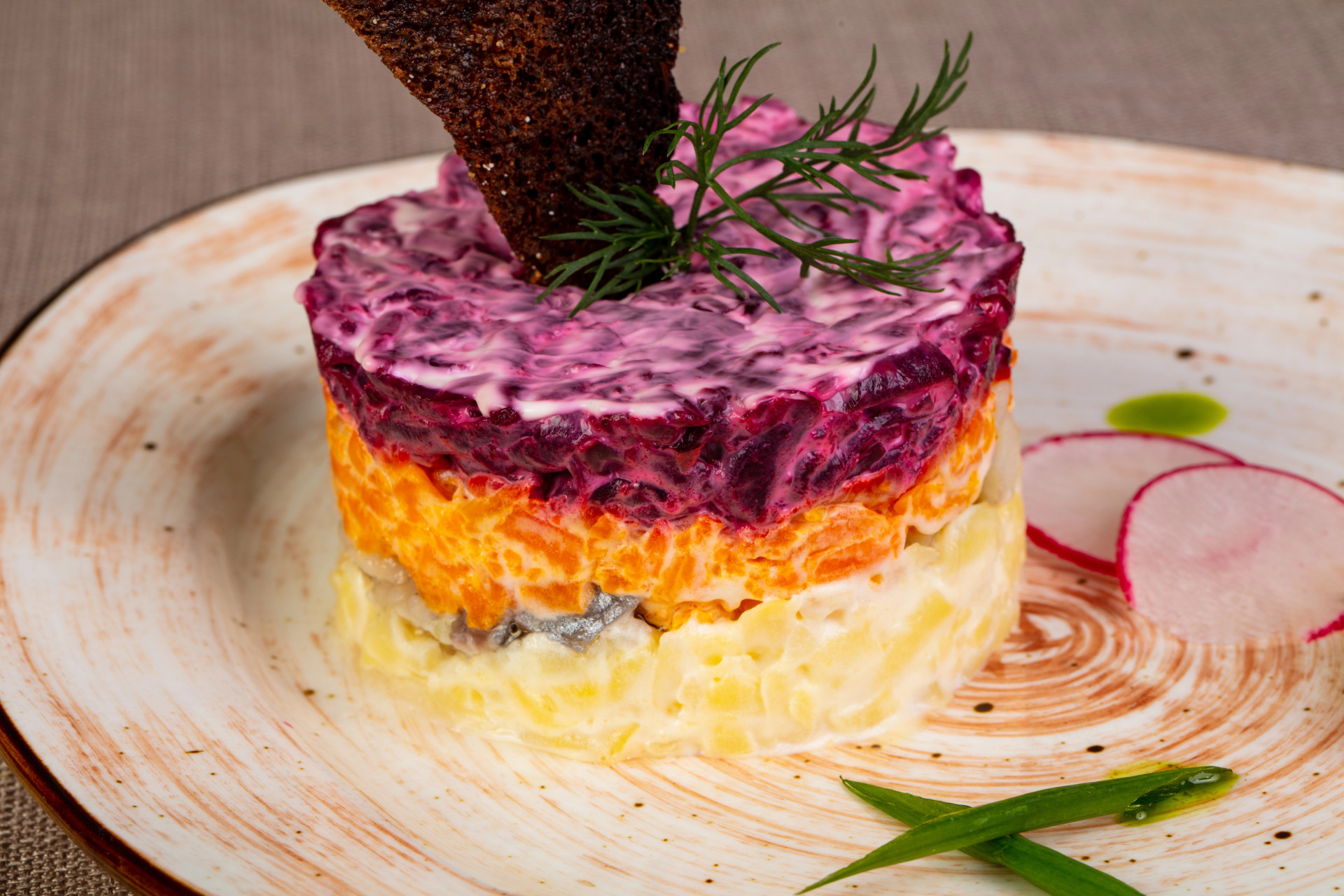 Расчет стоимости "Сельди под шубой" в Казахстане 2025