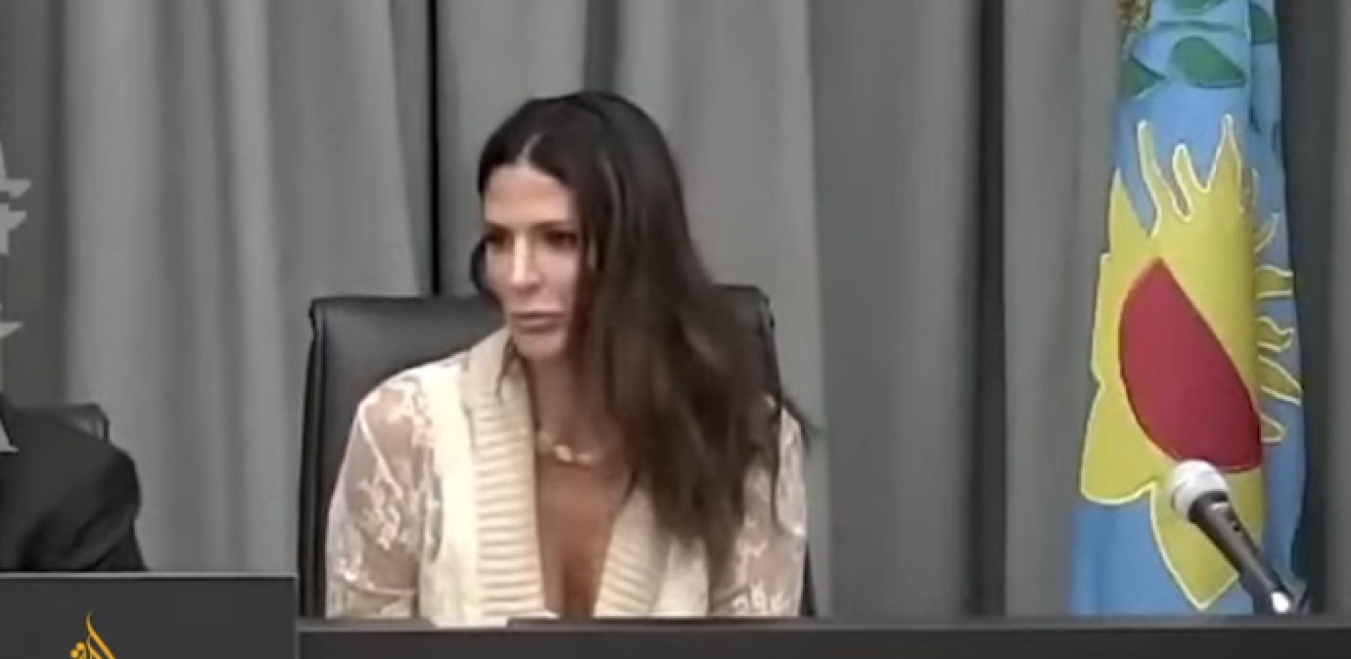 Зал суда в Аргентине