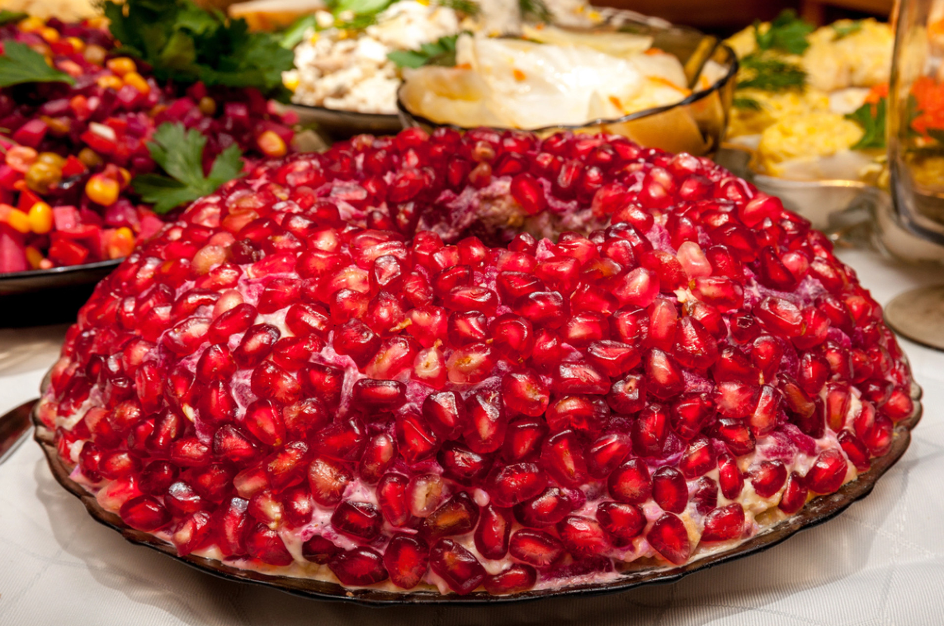 Классический рецепт "гранатового браслета"